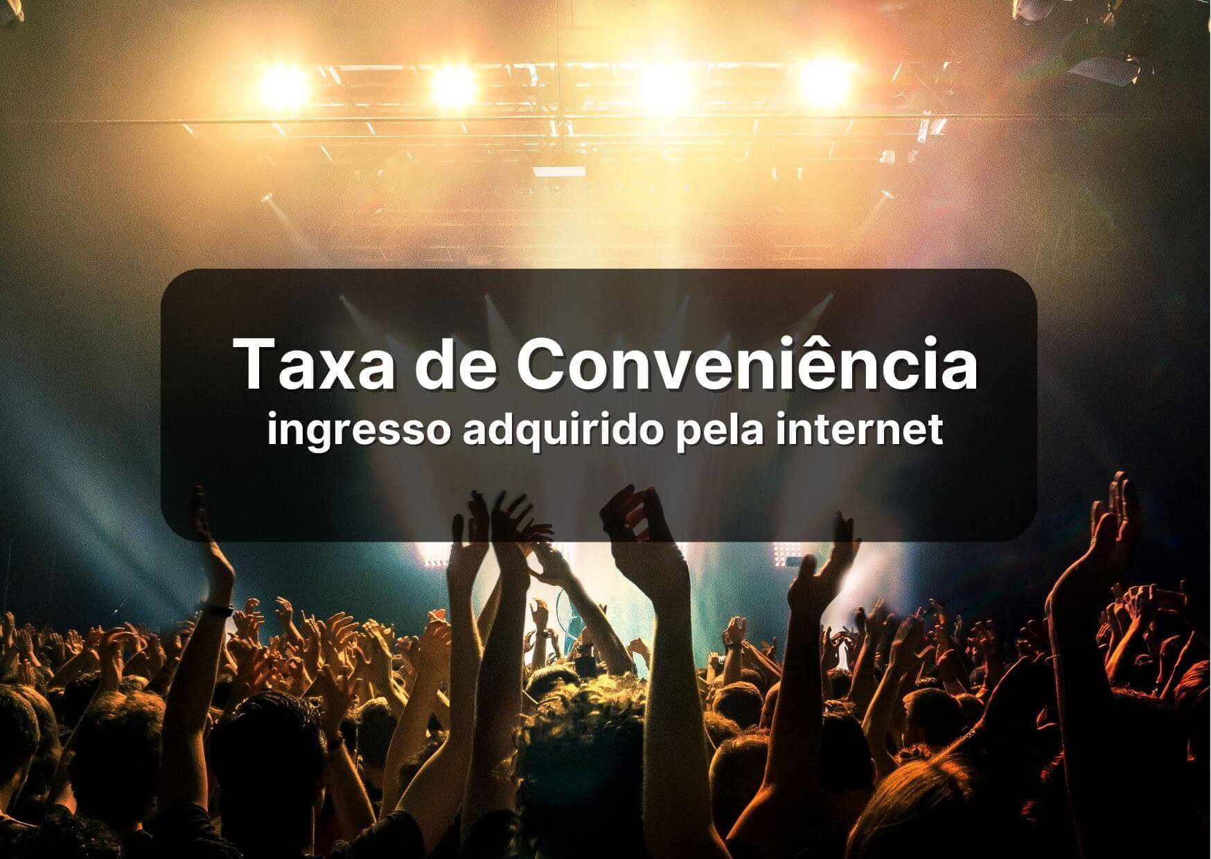 taxa de conveniência